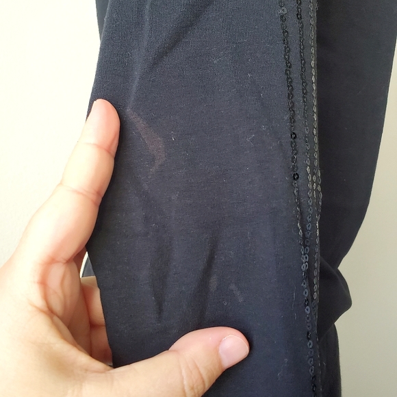 BCBGMaxAzria Sequined Hoodie Jacket - Picture 7 of 8